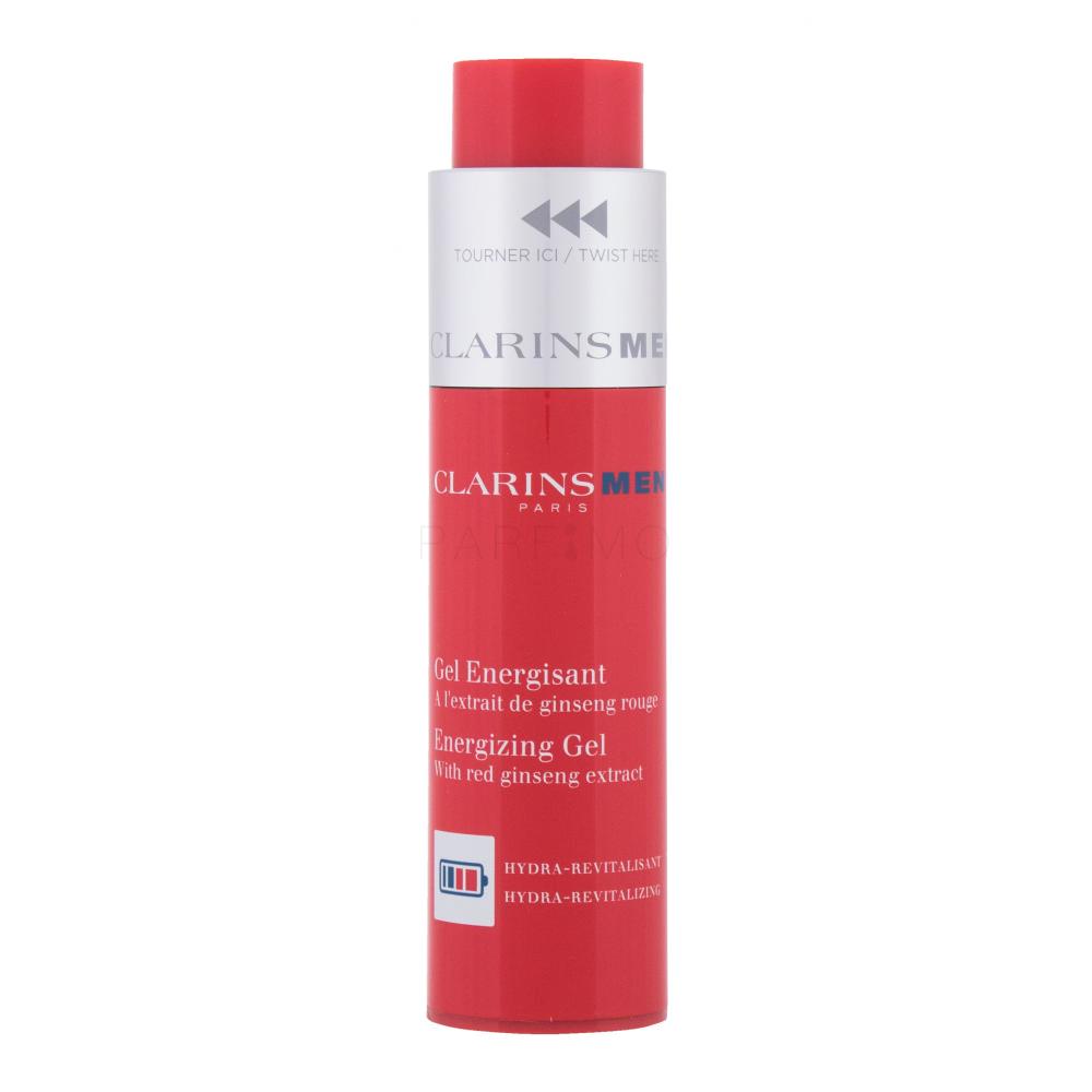 Clarins Men Energizing Gel Gel za obraz za moške 50 ml