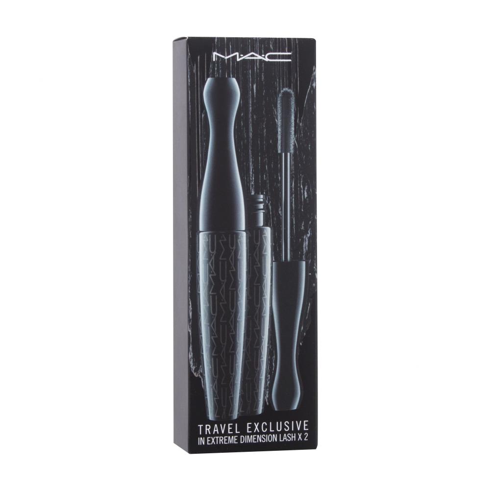 MAC In Extreme Dimension 3D Black Lash Darilni set řasenka In Extreme Dimension 3D Black Lash Mascara 2 x 12 g