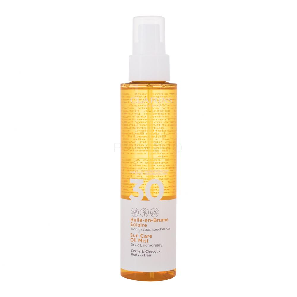 Clarins Sun Care Oil Mist SPF30 Zaščita pred soncem za telo za ženske 150 ml