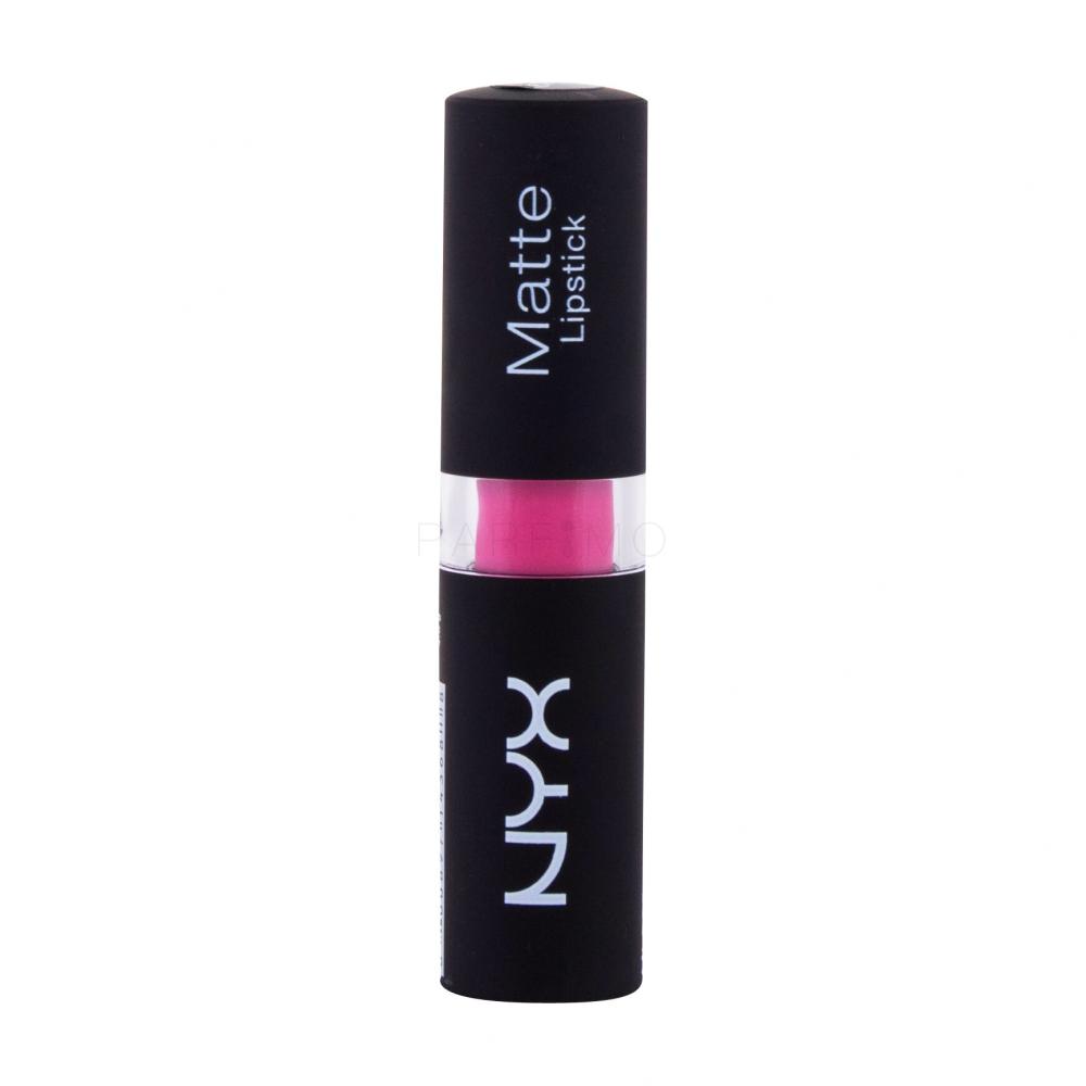 NYX Professional Makeup Matte Šminka za ženske 4,5 g Odtenek 02 Shocking Pink