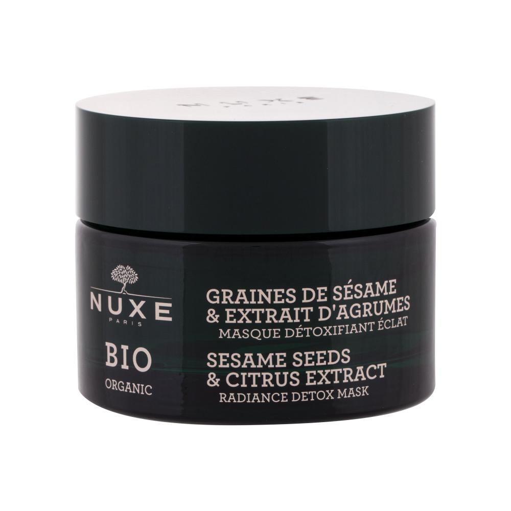 NUXE Bio Organic Sesame Seeds & Citrus Extract Maska za obraz za ženske 50 ml