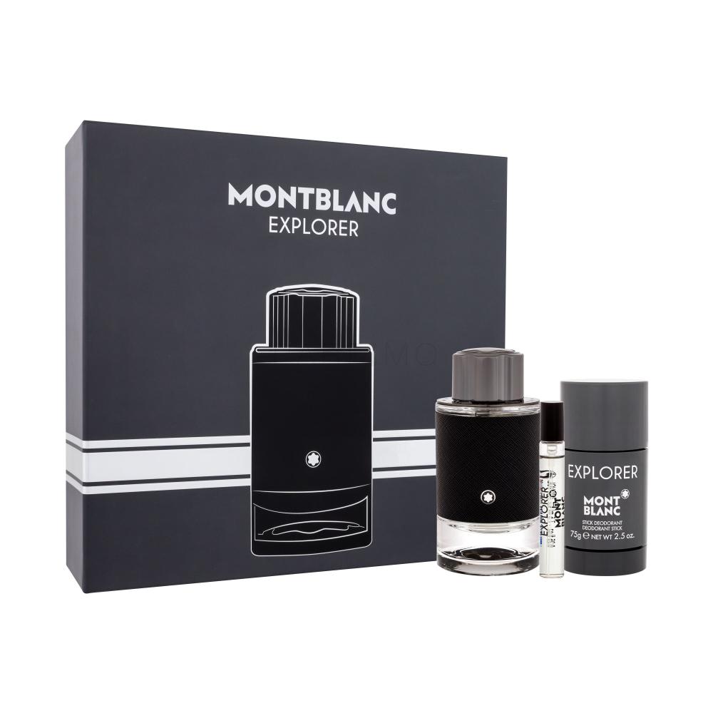 Montblanc Explorer Darilni set parfumska voda 100 ml + parfumska  voda 7,5 ml + deodorant 75 ml
