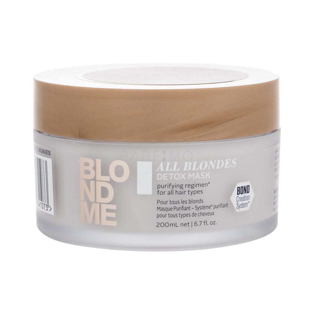 Schwarzkopf Professional Blond Me All Blondes Detox Mask Maska za lase za ženske 200 ml