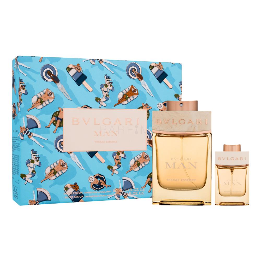 Bvlgari MAN Terrae Essence Darilni set parfumska voda 100 ml + parfumska voda 15 ml