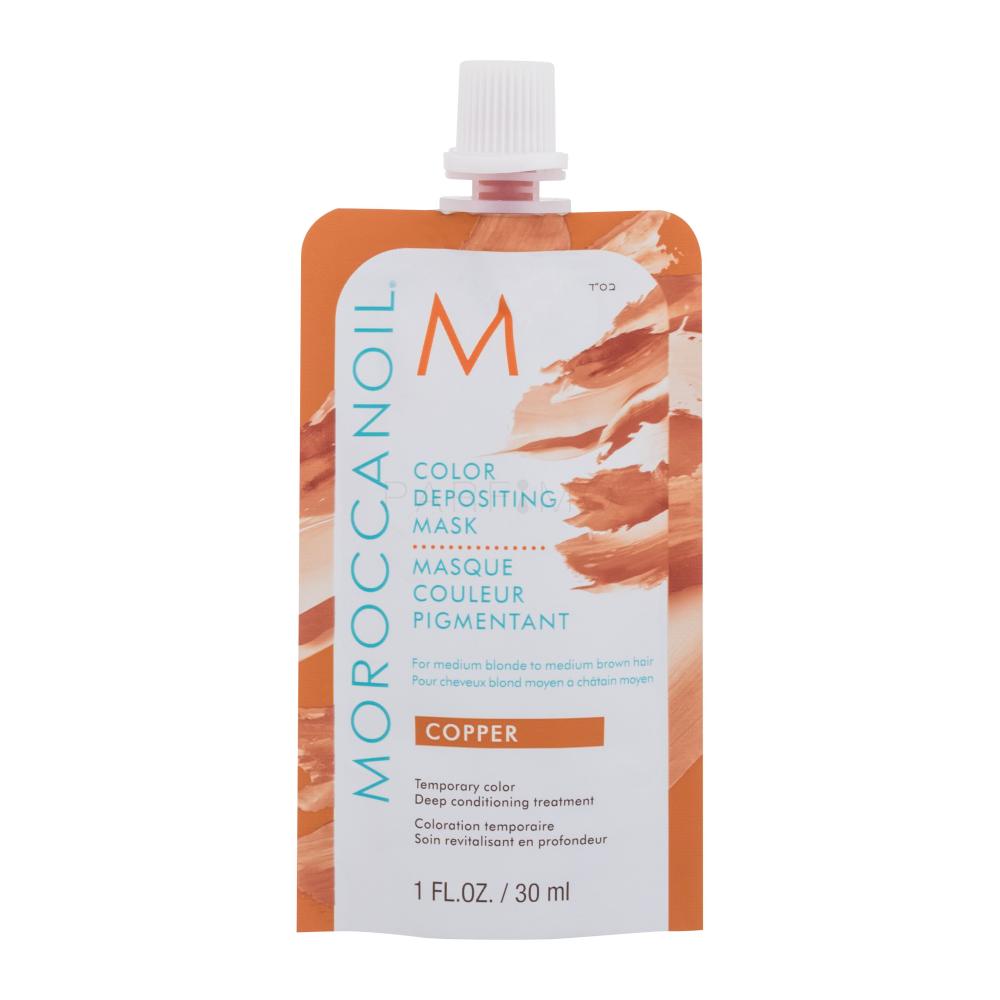 Moroccanoil Color Depositing Mask Barva za lase za ženske 30 ml Odtenek Copper