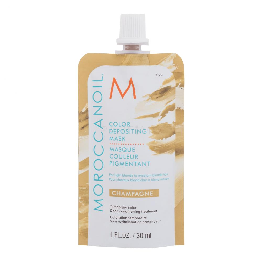 Moroccanoil Color Depositing Mask Barva za lase za ženske 30 ml Odtenek Champagne