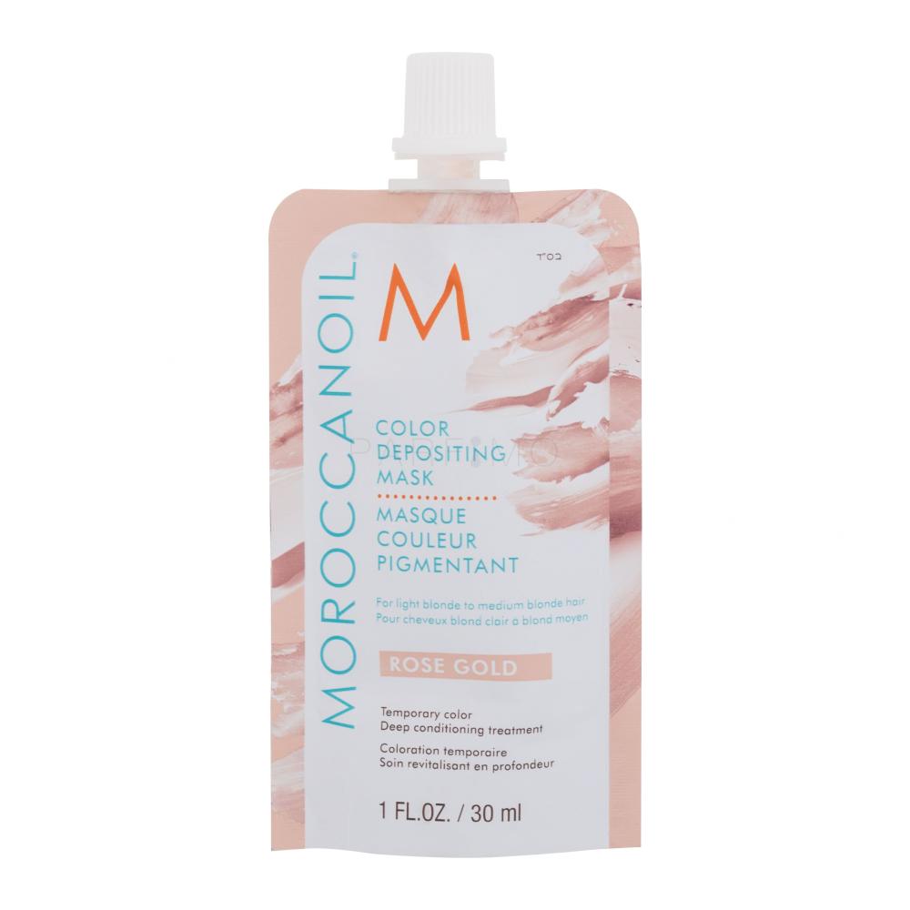 Moroccanoil Color Depositing Mask Barva za lase za ženske 30 ml Odtenek Rose Gold