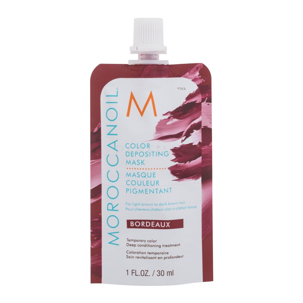 Moroccanoil Color Depositing Mask Barva za lase za ženske 30 ml Odtenek Bordeaux