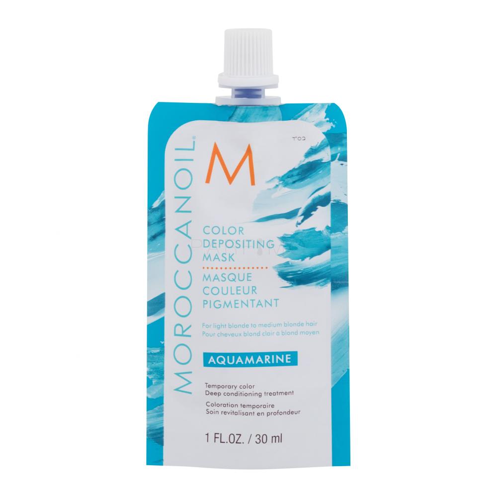 Moroccanoil Color Depositing Mask Barva za lase za ženske 30 ml Odtenek Aquamarine