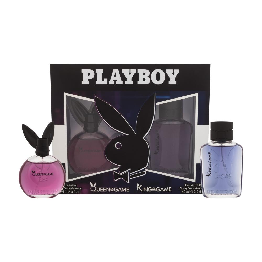 Playboy Queen of the Game Darilni set toaletna voda 60 ml + toaletna voda King Of The Game 60 ml