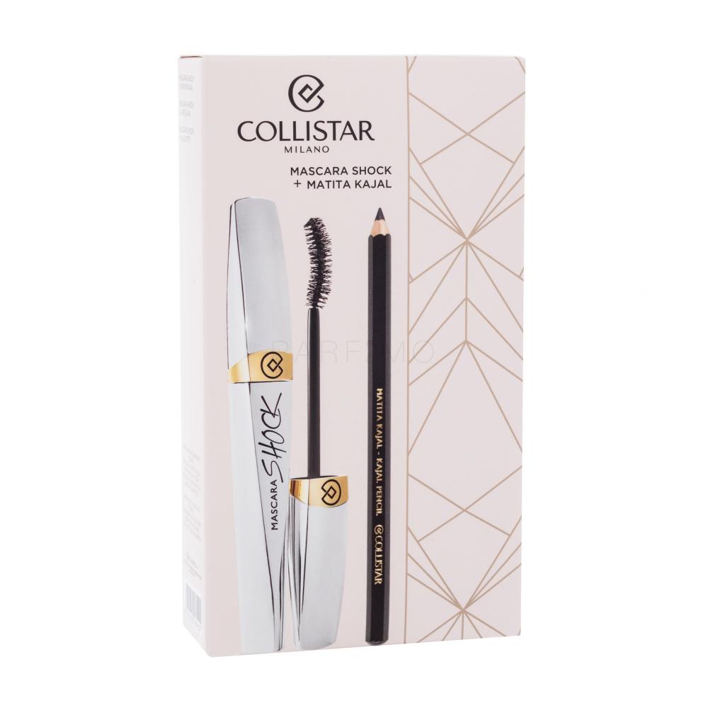 Collistar Shock Set Darilni set maskara Shock 8 ml + barvica za oči Kajal Pencil 1,2 ml Black