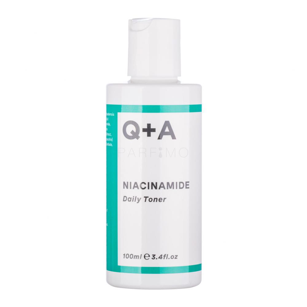 Q+A Niacinamide Daily Toner Tonik za ženske 100 ml poškodovana škatla