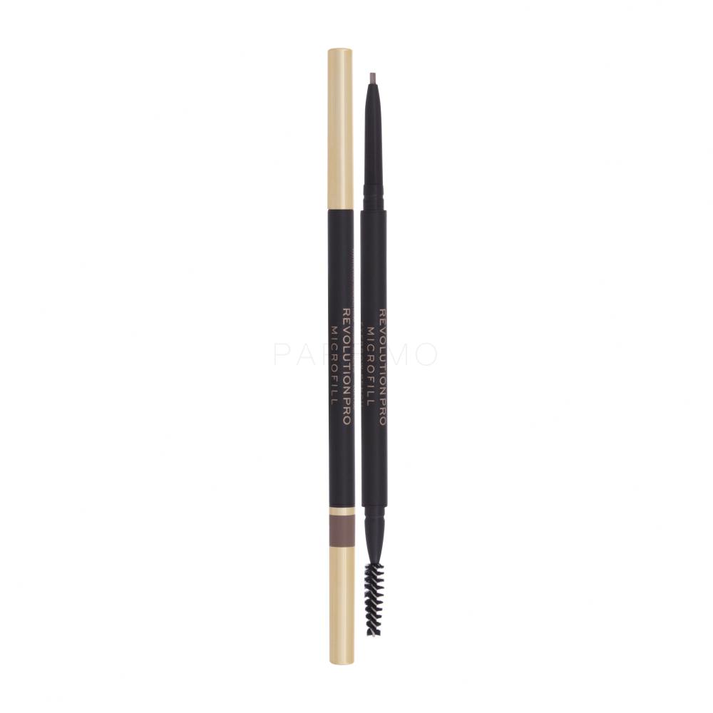 Revolution Pro Microfill Eyebrow Pencil Svinčnik za obrvi za ženske 0,1 g Odtenek Soft Brown