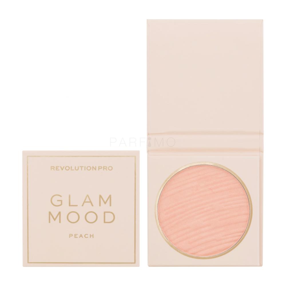 Revolution Pro Glam Mood Puder v prahu za ženske 7,5 g Odtenek Peach