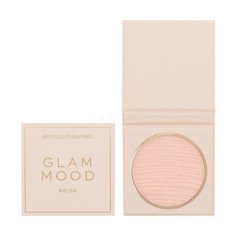 Revolution Pro Glam Mood Puder v prahu za ženske 7,5 g Odtenek Beige