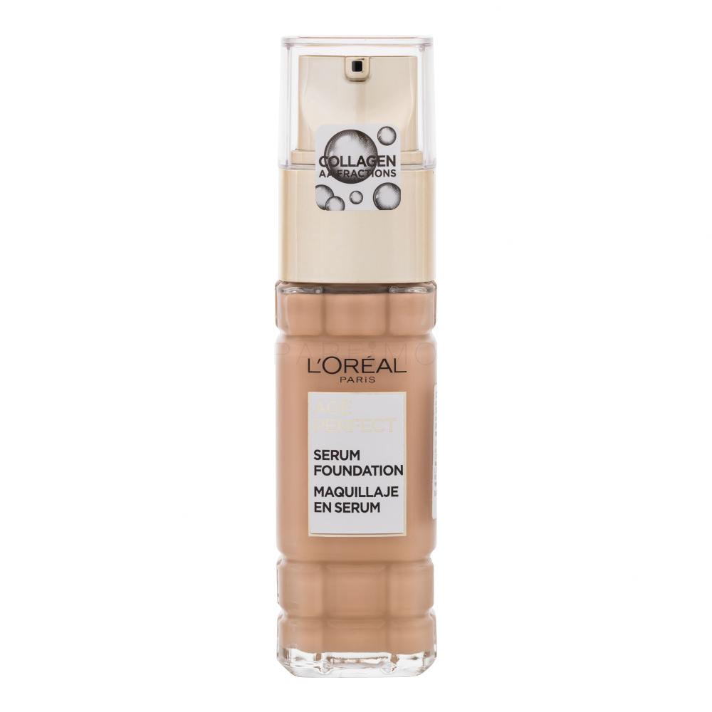 L'Oréal Paris Age Perfect Serum Foundation Puder za ženske 30 ml Odtenek 270 Amber Beige