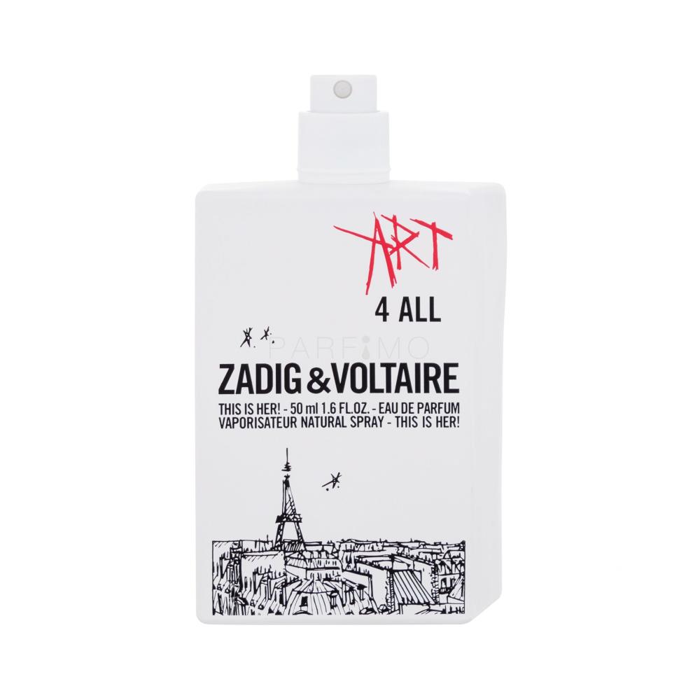 Zadig & Voltaire This is Her! Art 4 All Parfumska voda za ženske 50 ml tester