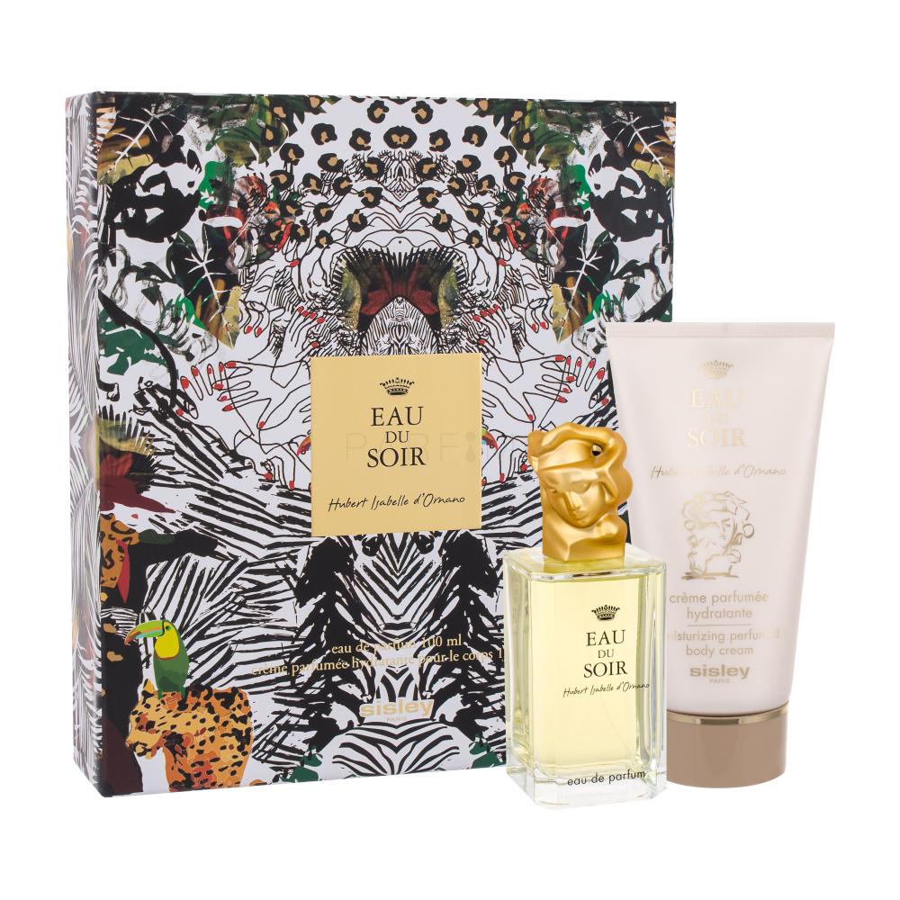 Sisley Eau du Soir Darilni set parfémovaná voda 100 ml + tělový krém 150 ml poškodovana škatla