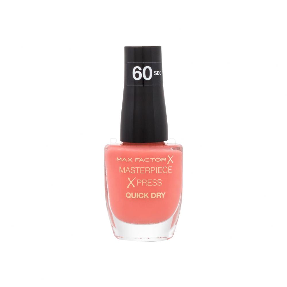 Max Factor Masterpiece Xpress Quick Dry Lak za nohte za ženske 8 ml Odtenek 416 Feelin´Peachy