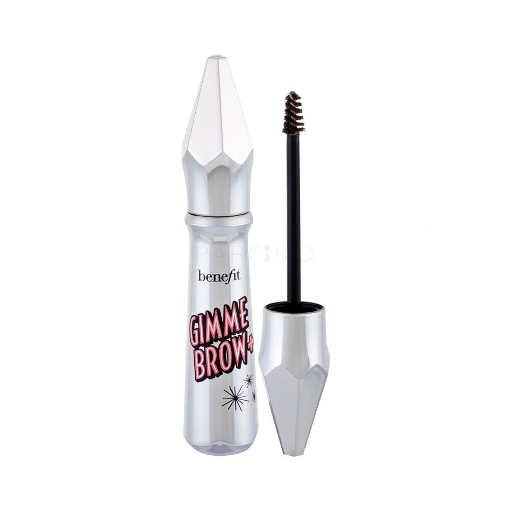 Benefit Gimme Brow+ Brow-Volumizing Gel za obrvi za ženske 3 g Odtenek 3 Neutral Light Brown poškodovana škatla
