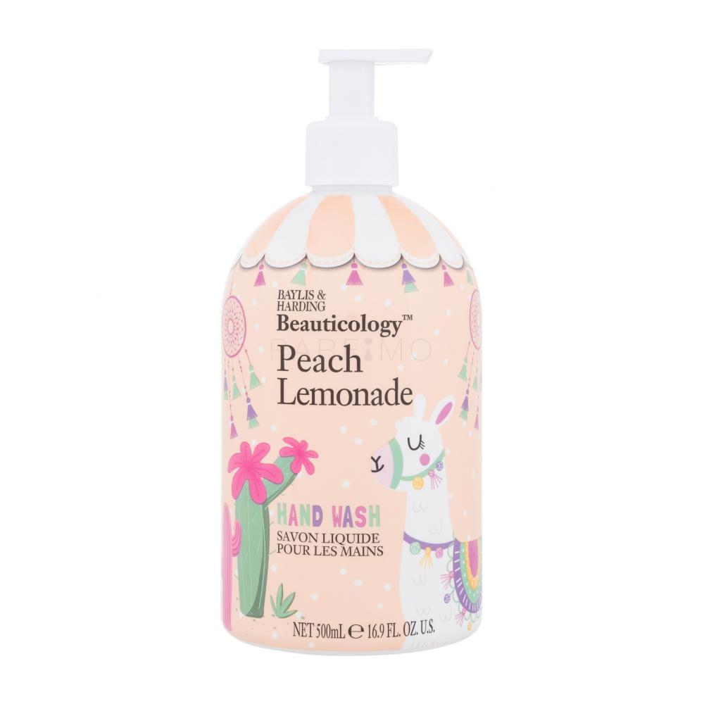 Baylis & Harding Beauticology™ Peach Lemonade Tekoče milo za ženske 500 ml