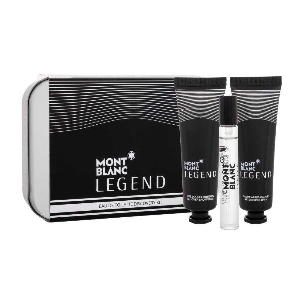 Montblanc Legend Darilni set toaletna voda 7,5 ml + balzam po britju 30 ml + gel za prhanje 30 ml