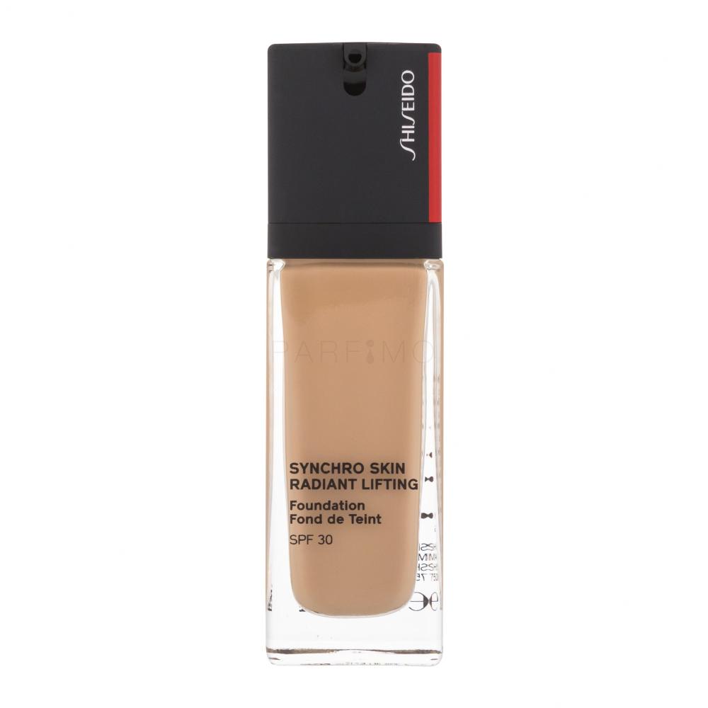 Shiseido Synchro Skin Radiant Lifting SPF30 Puder za ženske 30 ml Odtenek 330 Bamboo