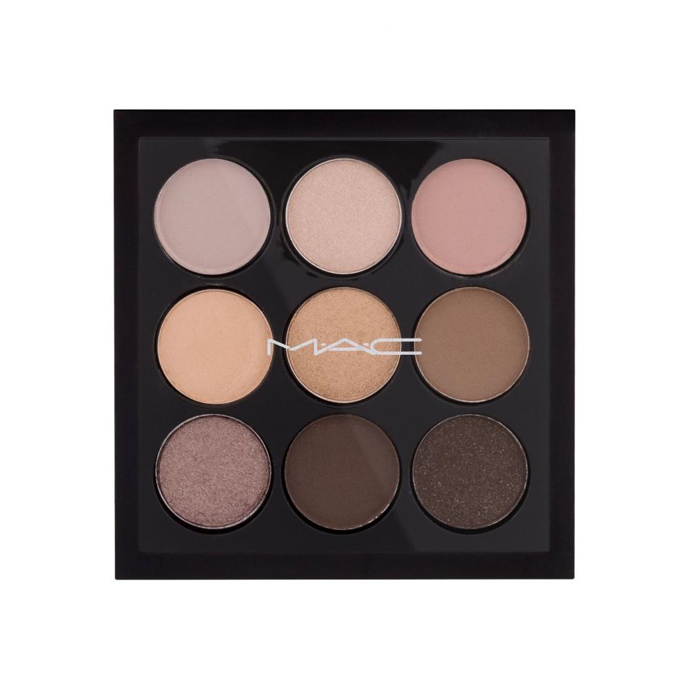 MAC Eye Shadow X 9 Senčilo za oči za ženske 5,85 g Odtenek Amber Times Nine