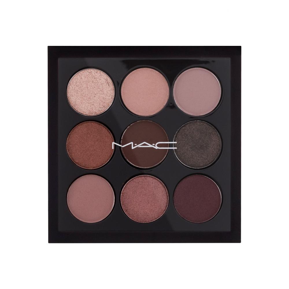 MAC Eye Shadow X 9 Senčilo za oči za ženske 5,85 g Odtenek Burgundy Times Nine