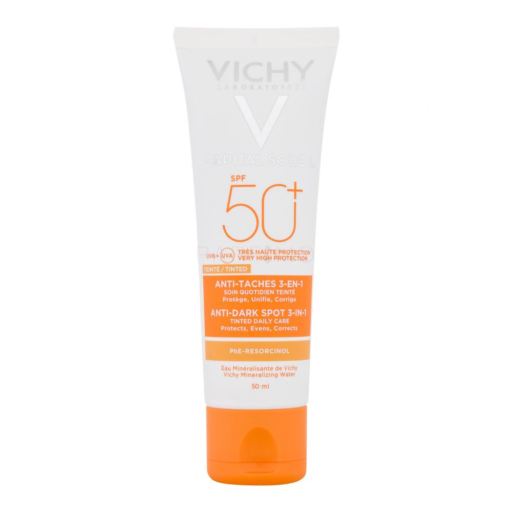 Vichy Capital Soleil Anti-Dark Spot 3-in-1 SPF50+ Dnevna krema za obraz za ženske 50 ml