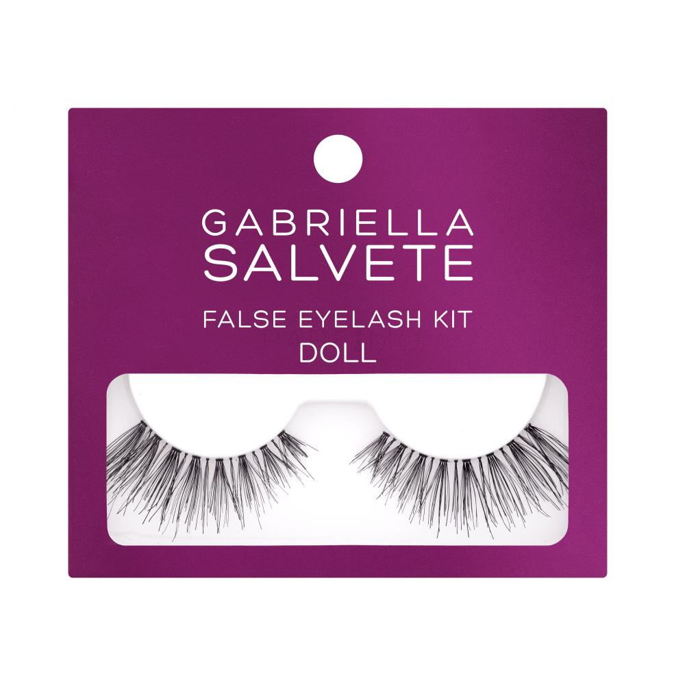Gabriella Salvete False Eyelash Kit Doll Umetne trepalnice za ženske Set