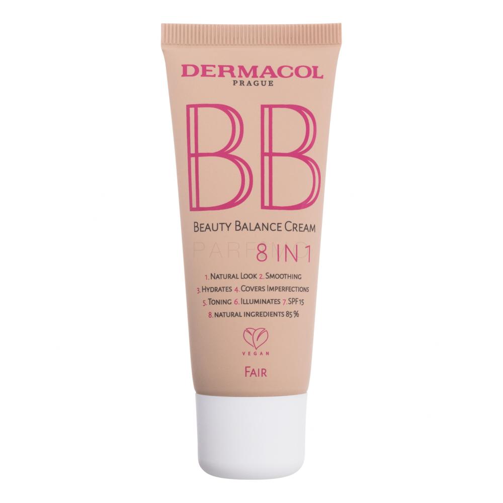 Dermacol BB Beauty Balance Cream 8 IN 1 SPF15 BB krema za ženske 30 ml Odtenek 1 Fair