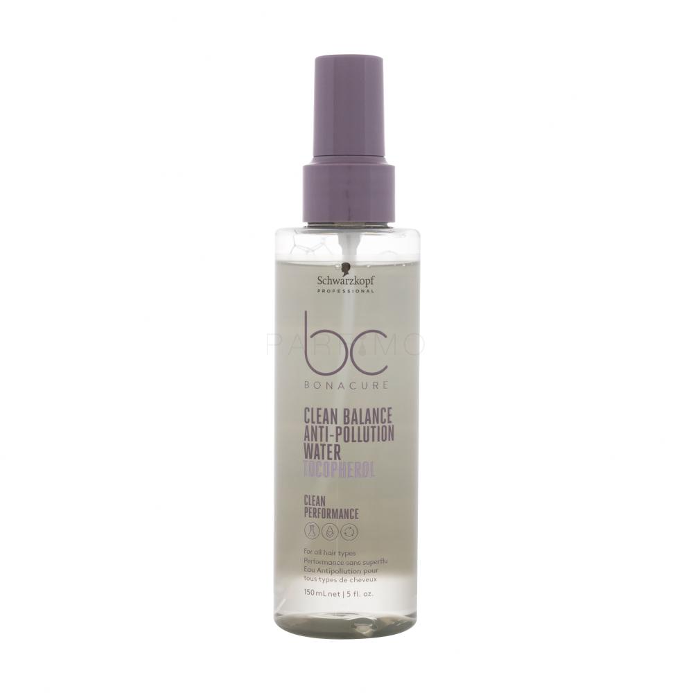 Schwarzkopf Professional BC Bonacure Clean Balance Tocopherol Anti-Pollution Water Nega brez izpiranja za ženske 150 ml