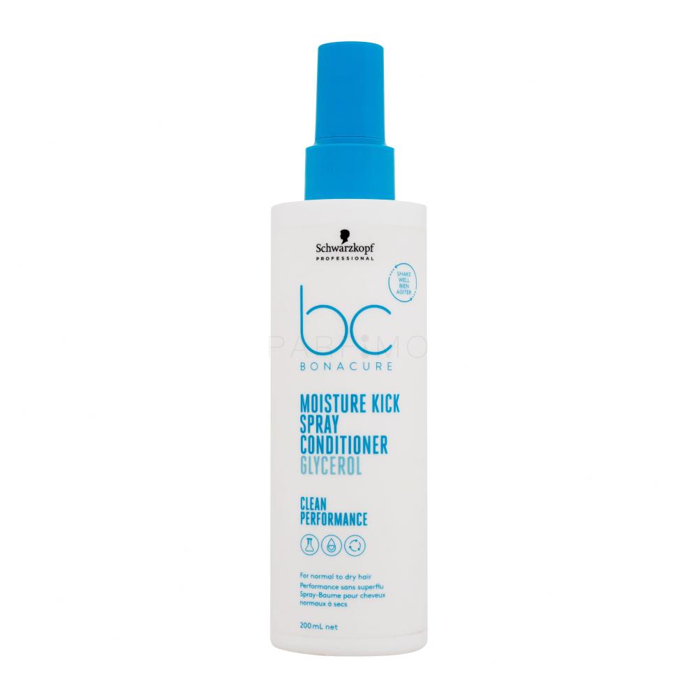 Schwarzkopf Professional BC Bonacure Moisture Kick Spray Conditioner Glycerol Balzam za lase za ženske 200 ml