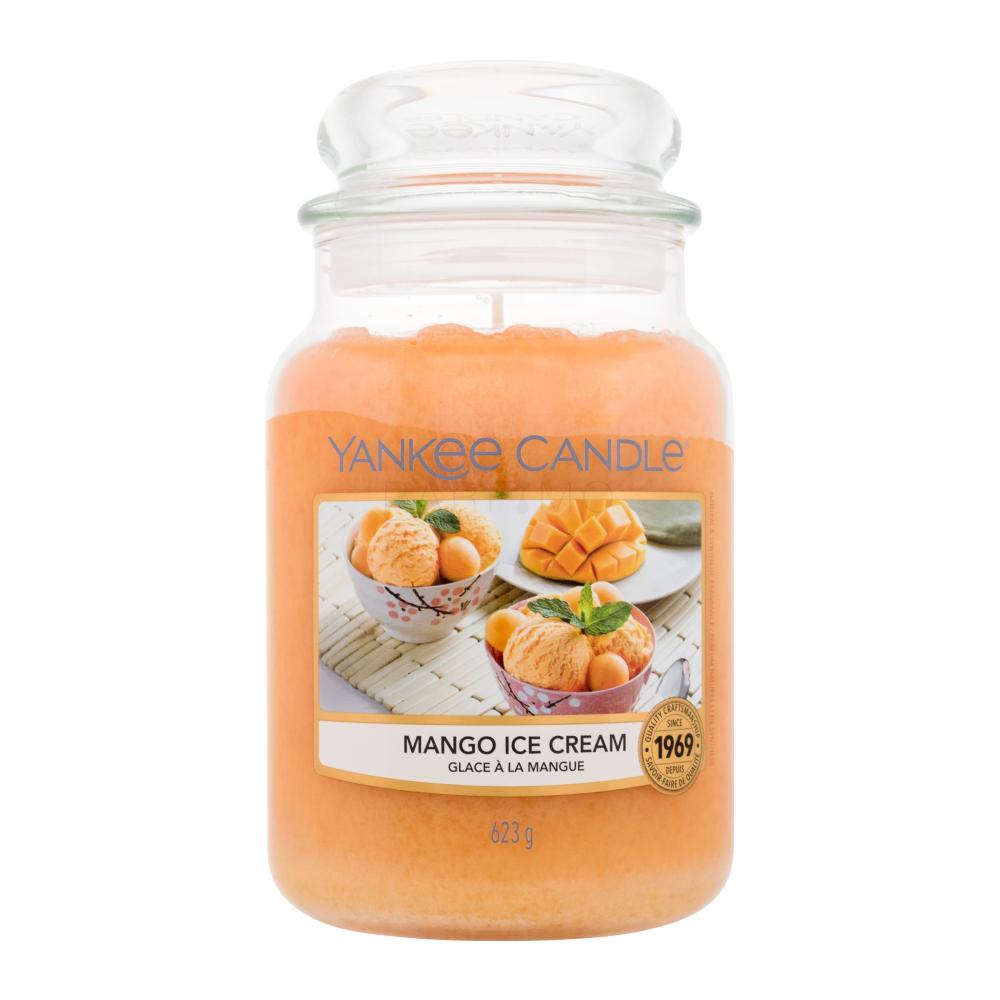 Yankee Candle Mango Ice Cream Dišeča svečka 623 g