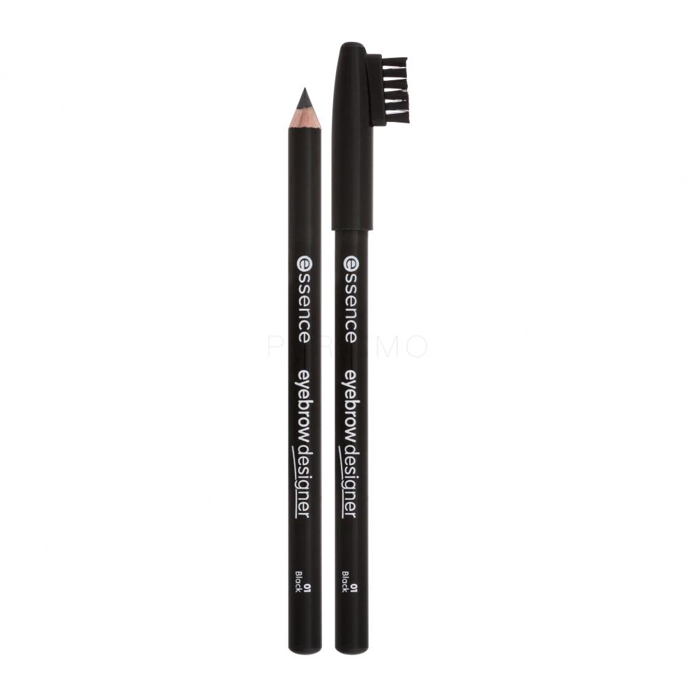 Essence Eyebrow Designer Svinčnik za obrvi za ženske 1 g Odtenek 01 Black