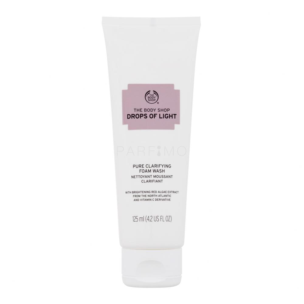The Body Shop Drops Of Light Pure Clarifying Foam Wash Čistilna krema za ženske 125 ml
