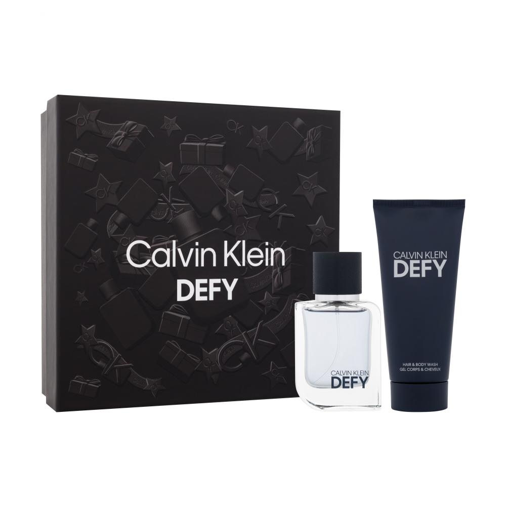 Calvin Klein Defy Darilni set toaletna voda 50 ml + gel za prhanje 100 ml