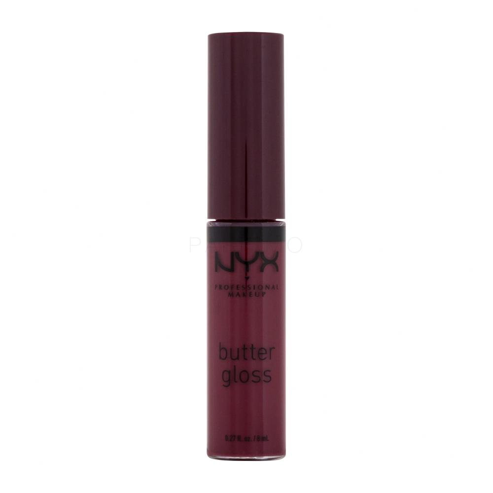 NYX Professional Makeup Butter Gloss Glos za ustnice za ženske 8 ml Odtenek 22 Devil´s Food Cake
