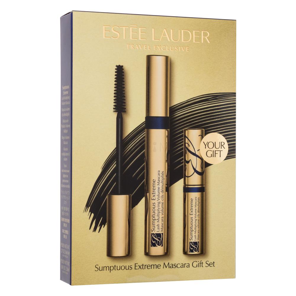 Estée Lauder Sumptuous Extreme Gift Set Darilni set maskara Sumptuous Extreme Mascara 8 ml + maskara Sumptuous Extreme Mascara 2,8 ml Black