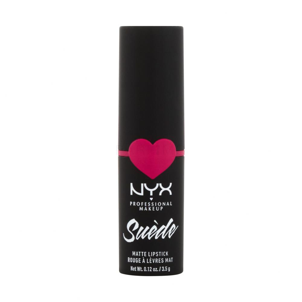 NYX Professional Makeup Suède Matte Lipstick Šminka za ženske 3,5 g Odtenek 12 Clinger