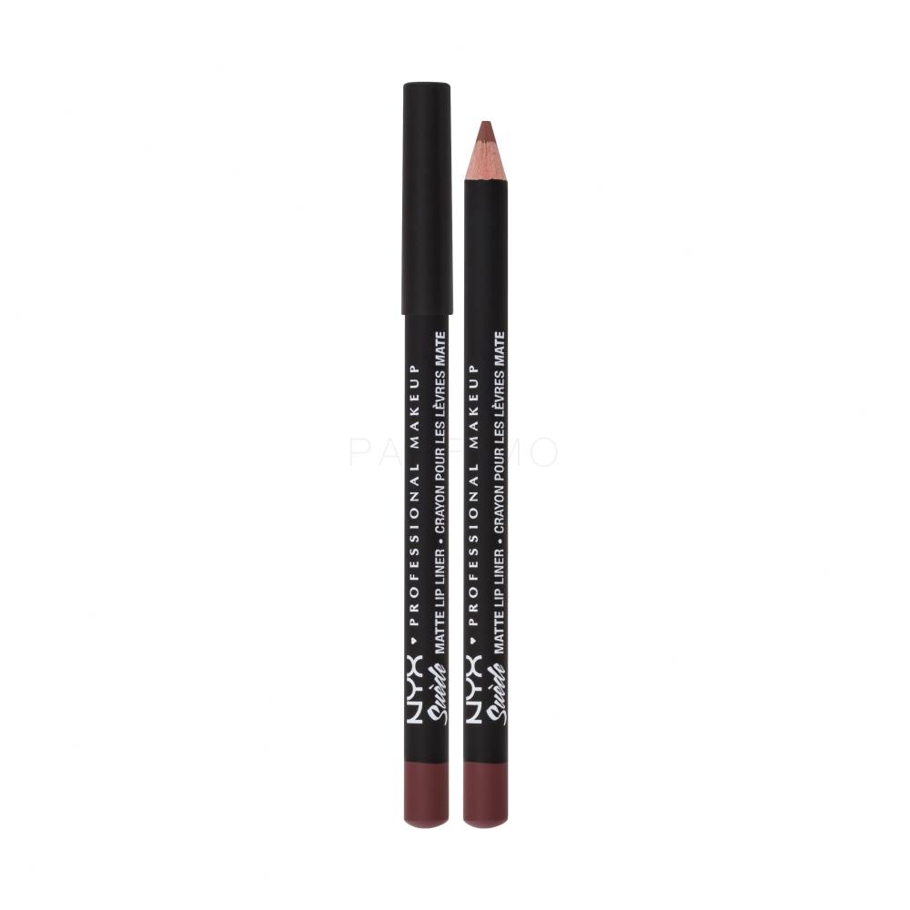 NYX Professional Makeup Suède Matte Lip Liner Črtalo za ustnice za ženske 1 g Odtenek Soft-Spoken