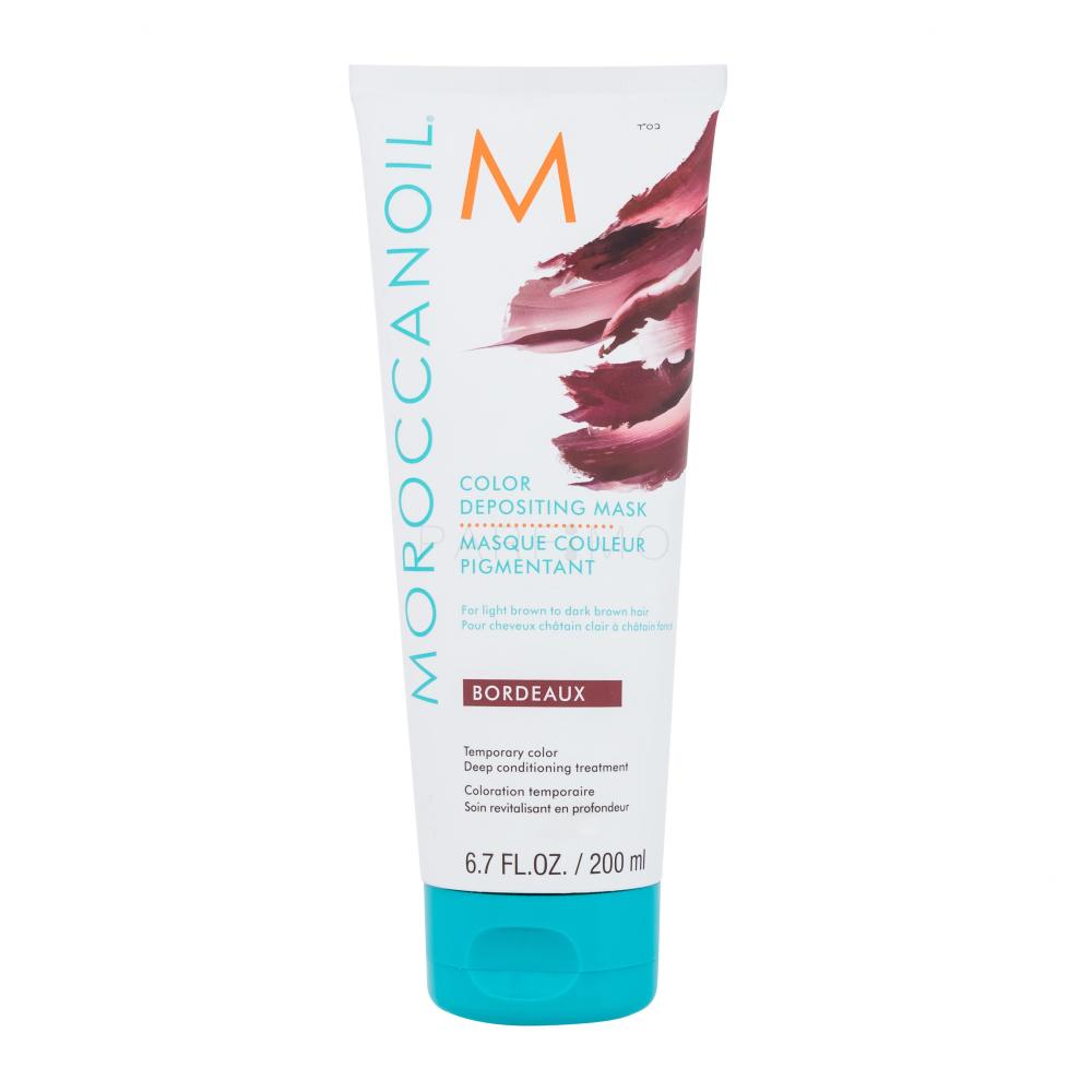 Moroccanoil Color Depositing Mask Barva za lase za ženske 200 ml Odtenek Bordeaux