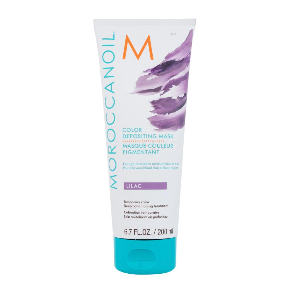 Moroccanoil Color Depositing Mask Barva za lase za ženske 200 ml Odtenek Lilac