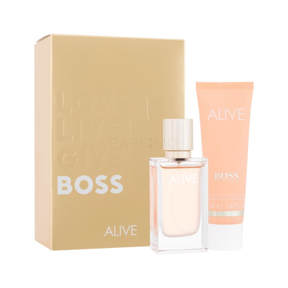 HUGO BOSS BOSS Alive SET2 Darilni set parfumska voda 30 ml + losjon za telo 50 ml