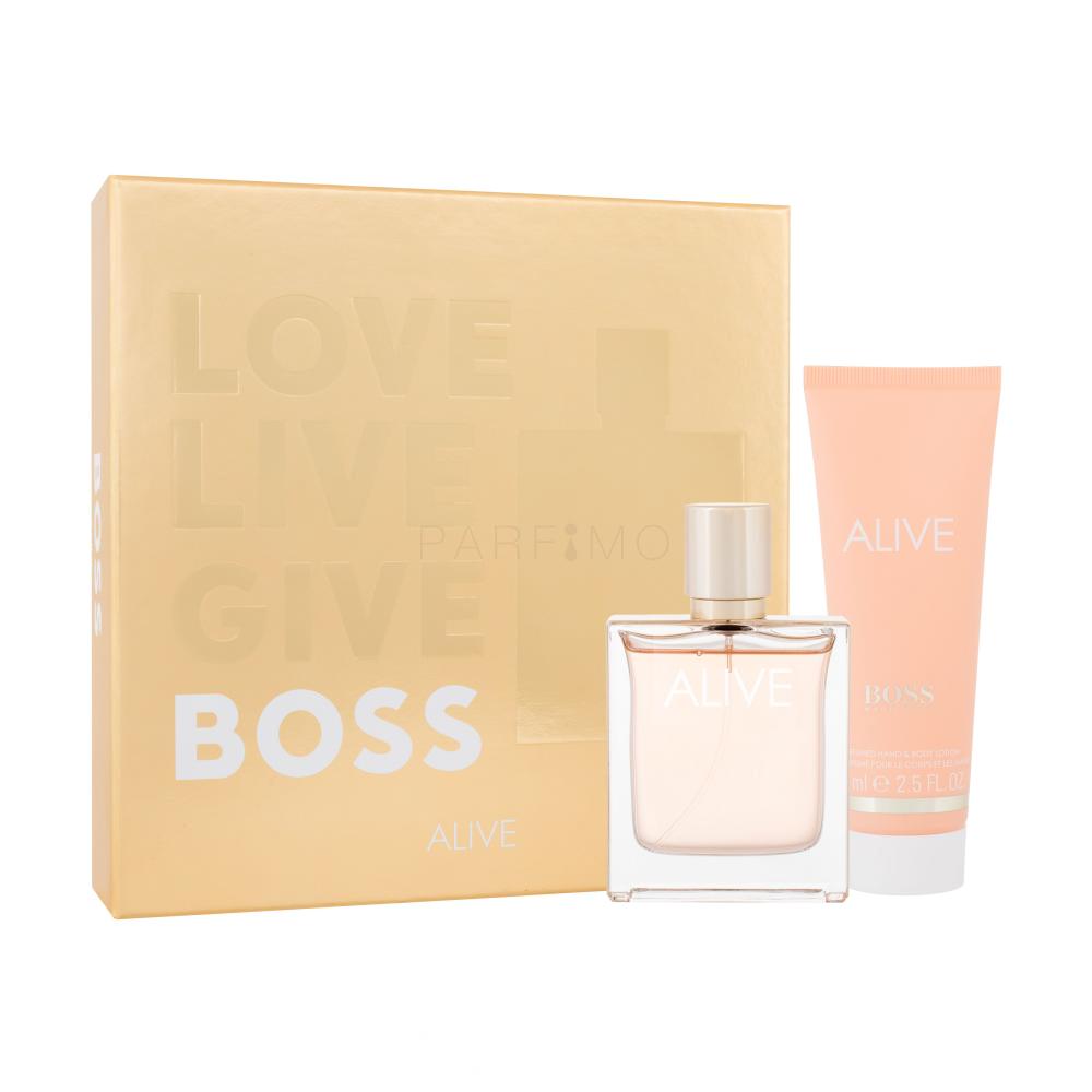 HUGO BOSS BOSS Alive SET1 Darilni set parfumska voda 50 ml + losjon za telo 75 ml