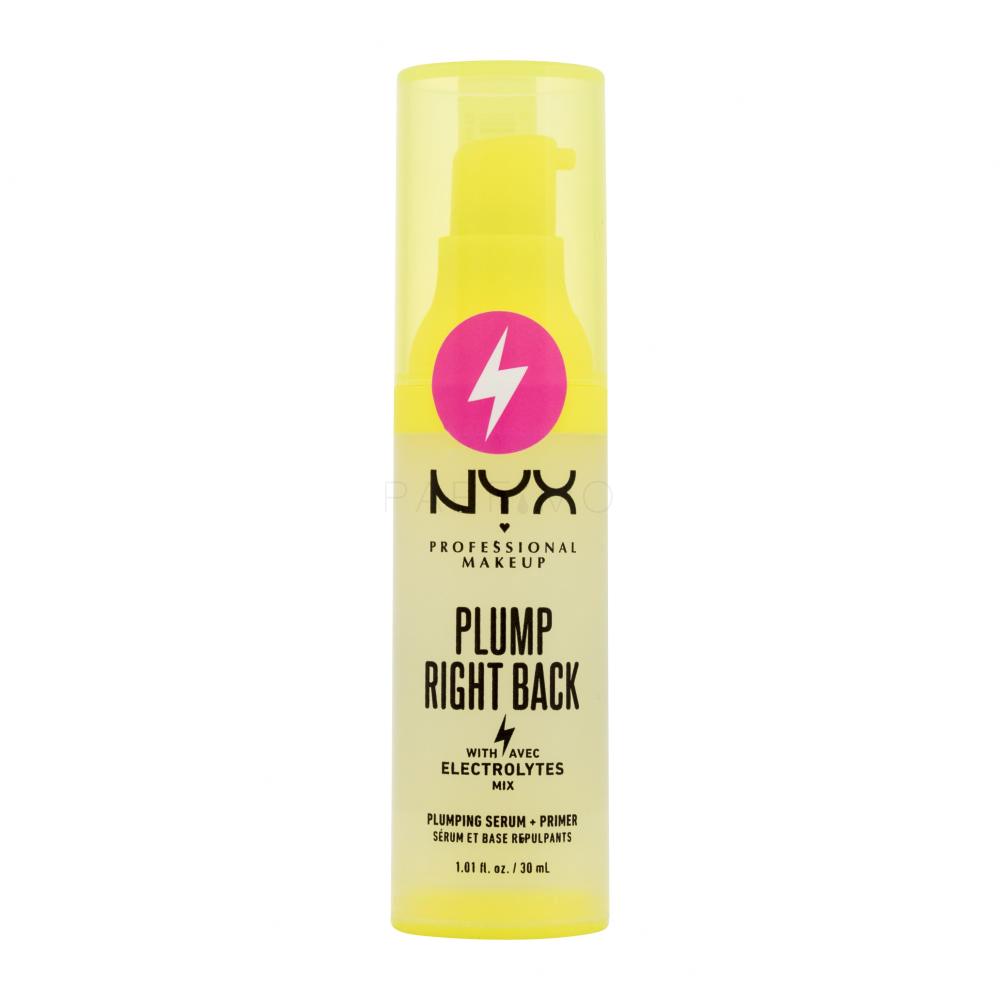 NYX Professional Makeup Plump Right Back Plumping Serum + Primer Podlaga za ličila za ženske 30 ml