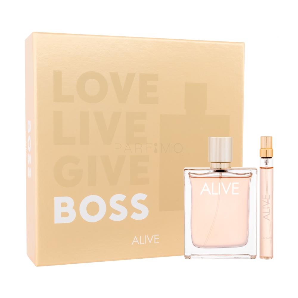 HUGO BOSS BOSS Alive Darilni set parfumska voda 80 ml + parfumska voda 10 ml