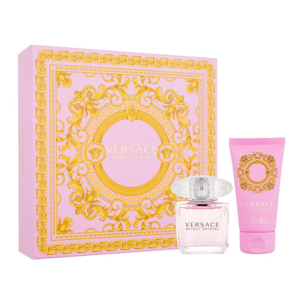 Versace Bright Crystal SET1 Darilni set toaletna voda 30 ml + losjon za telo 50 ml