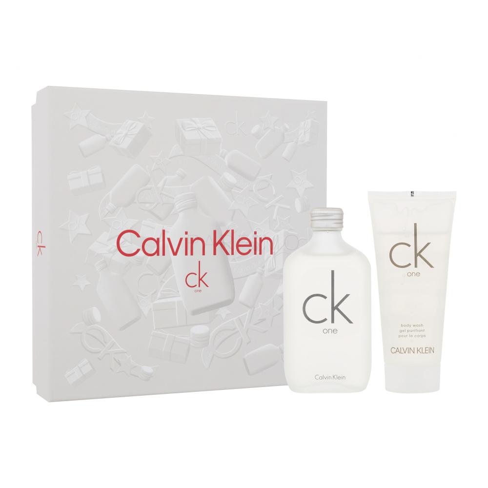 Calvin Klein CK One Darilni set toaletna voda 100 ml + gel za prhanje 100 ml